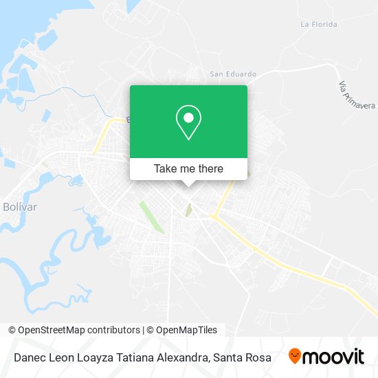 Danec Leon Loayza Tatiana Alexandra map