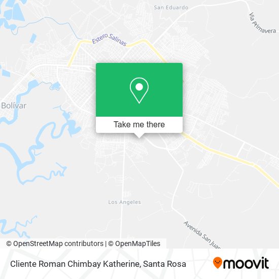 Cliente Roman Chimbay Katherine map