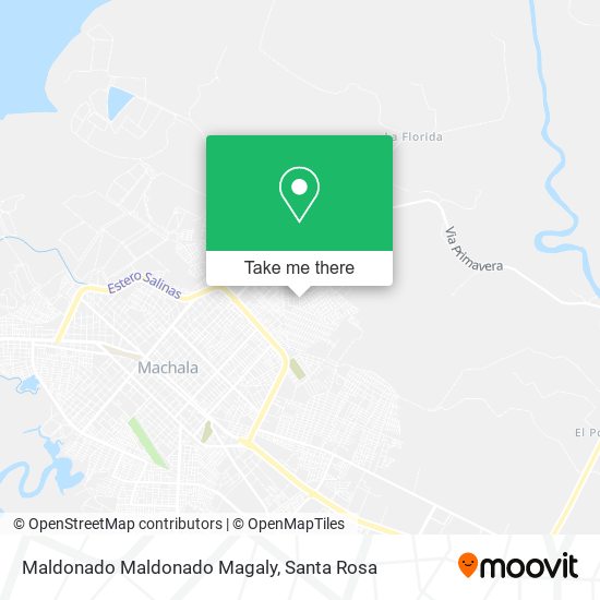 Mapa de Maldonado Maldonado Magaly