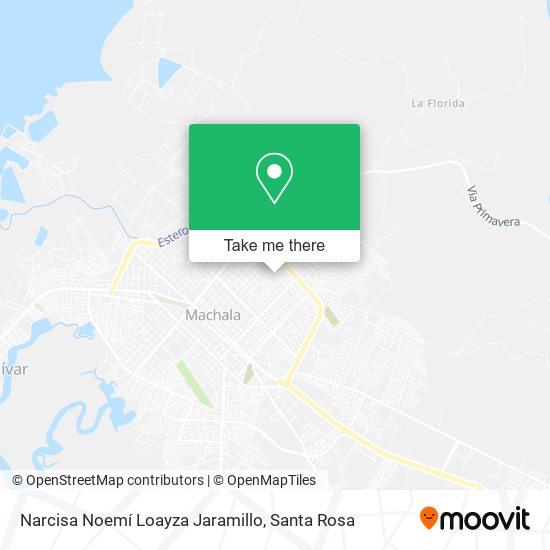 Narcisa Noemí Loayza Jaramillo map