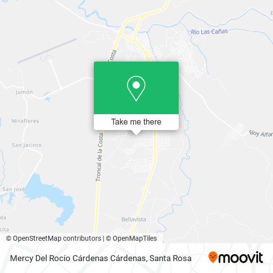Mercy Del Rocío Cárdenas Cárdenas map