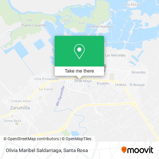 Olivia Maribel Saldarriaga map