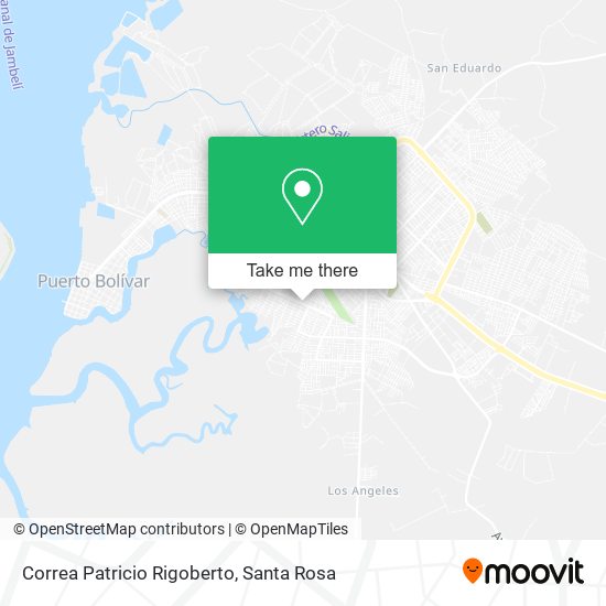 Correa Patricio Rigoberto map