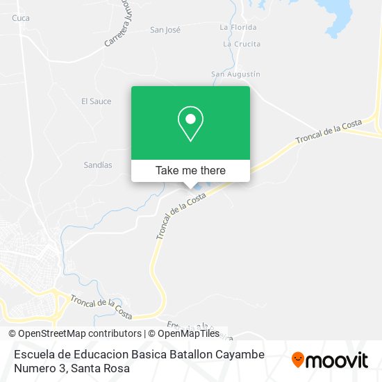 Escuela de Educacion Basica Batallon Cayambe Numero 3 map