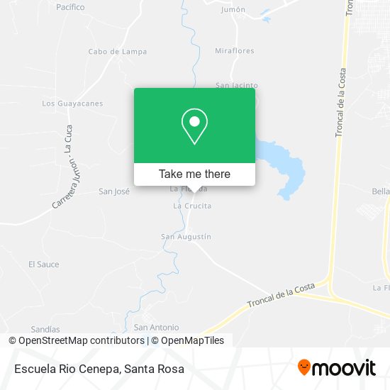 Mapa de Escuela Rio Cenepa