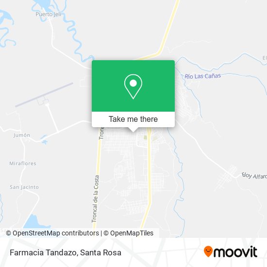 Farmacia Tandazo map