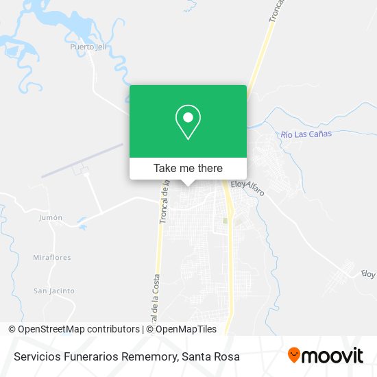 Servicios Funerarios Rememory map