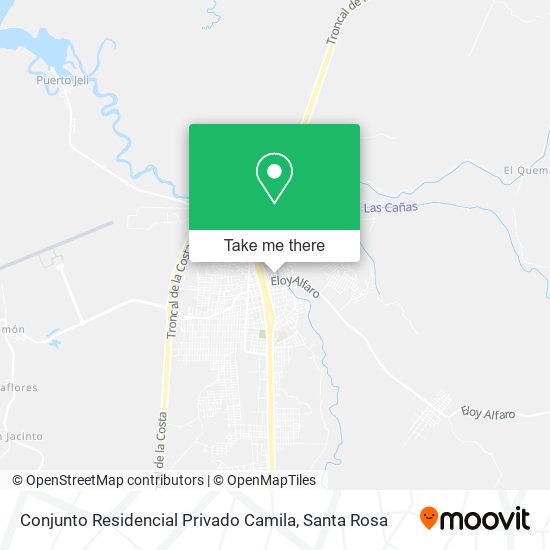 Conjunto Residencial Privado Camila map