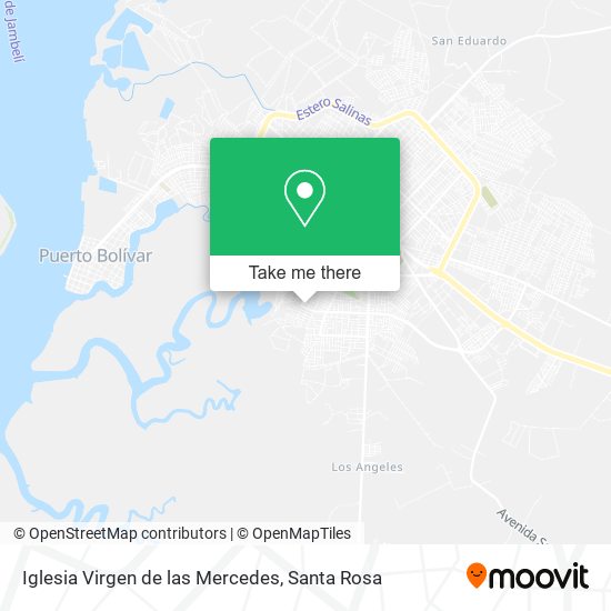 Iglesia Virgen de las Mercedes map