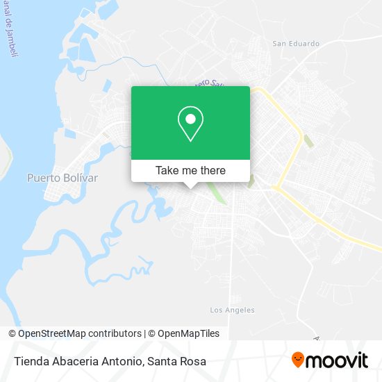 Mapa de Tienda Abaceria Antonio