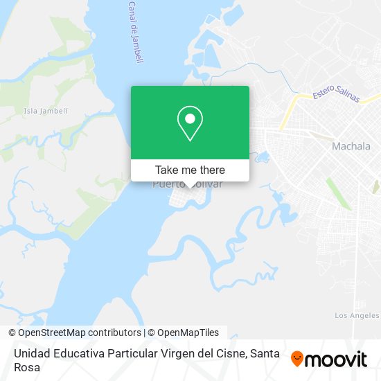 Unidad Educativa Particular Virgen del Cisne map