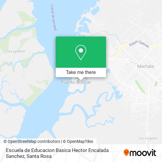 Escuela de Educacion Basica Hector Encalada Sanchez map