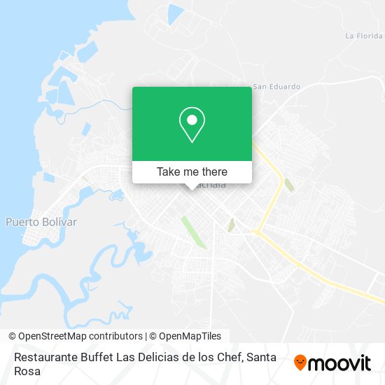 Restaurante Buffet Las Delicias de los Chef map