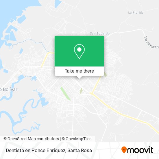 Dentista en Ponce Enriquez map
