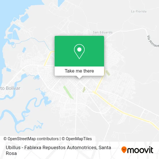 Ubillus - Fablexa Repuestos Automotrices map
