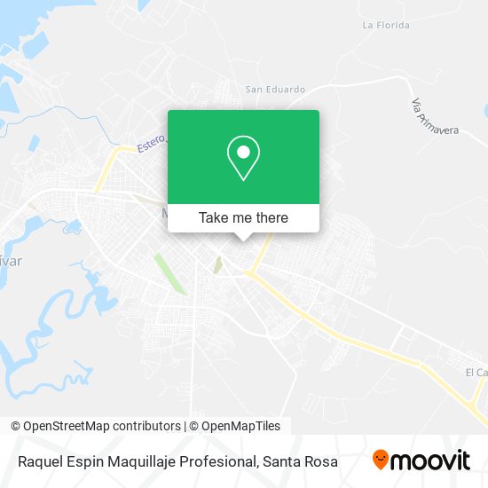 Mapa de Raquel Espin Maquillaje Profesional