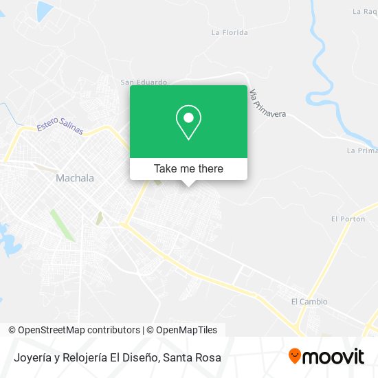 Joyería y Relojería El Diseño map