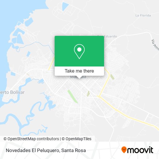Novedades El Peluquero map