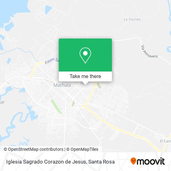 Mapa de Iglesia Sagrado Corazon de Jesus