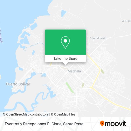 Mapa de Eventos y Recepciones El Cisne