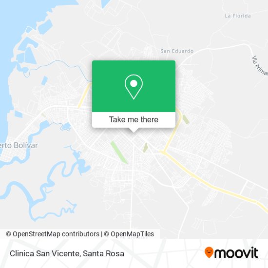 Clinica San Vicente map