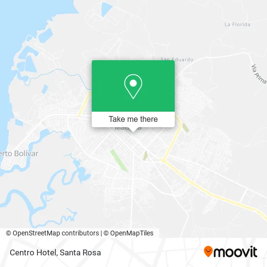 Centro Hotel map