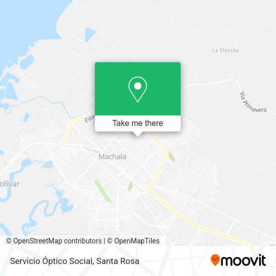 Servicio Óptico Social map