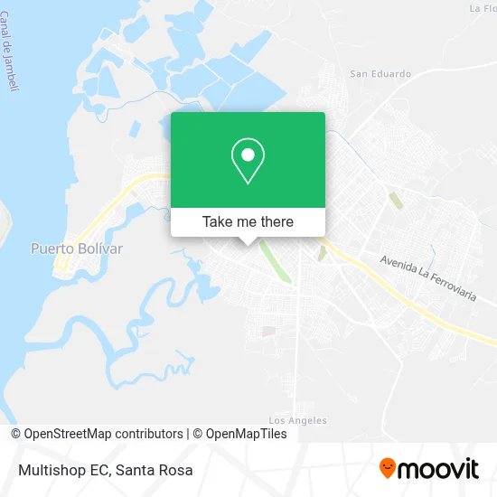 Multishop EC map