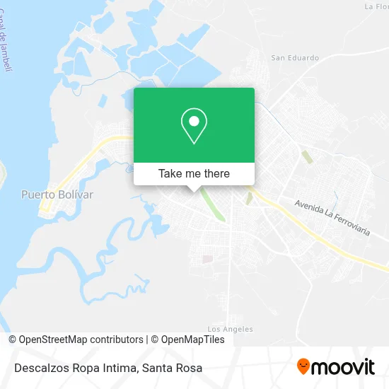 Descalzos Ropa Intima map