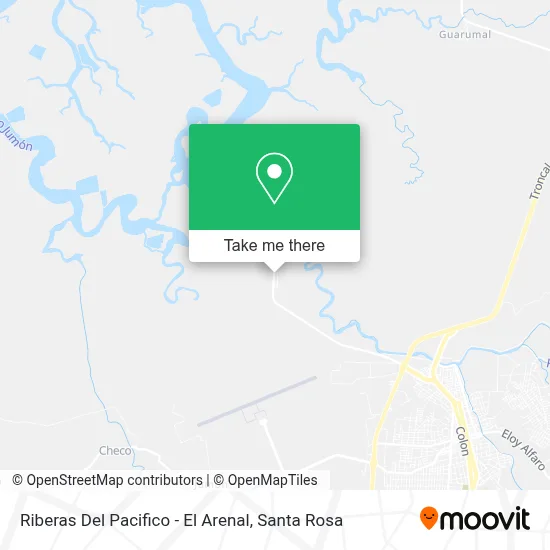 Riberas Del Pacifico - El Arenal map