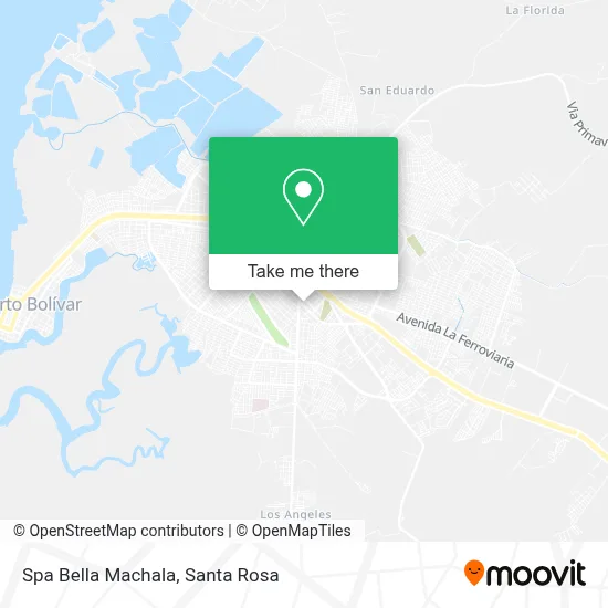Spa Bella Machala map