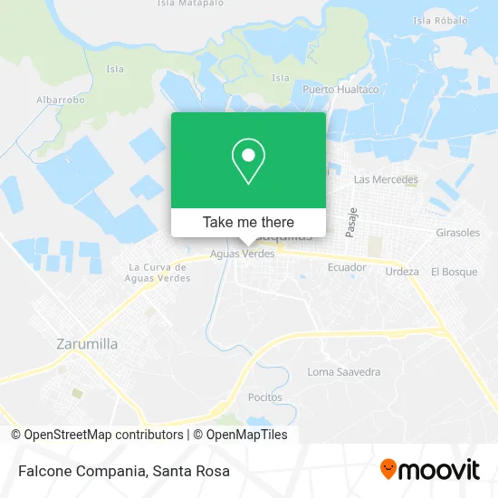 Falcone Compania map