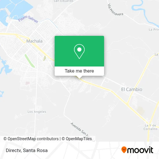 Directv map