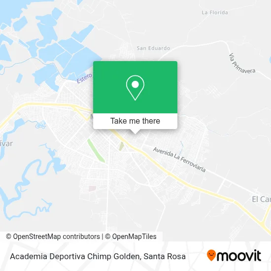 Academia Deportiva Chimp Golden map