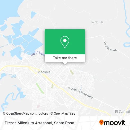 Pizzas Milenium Artesanal map