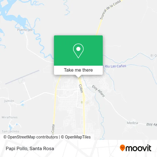 Papi Pollo map