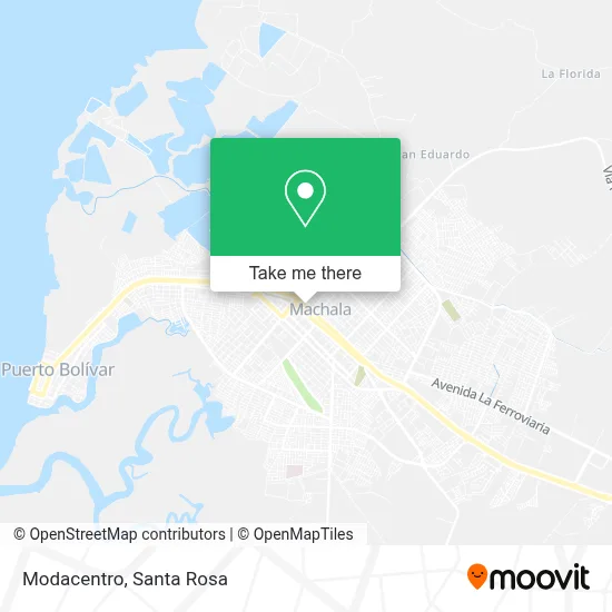 Modacentro map