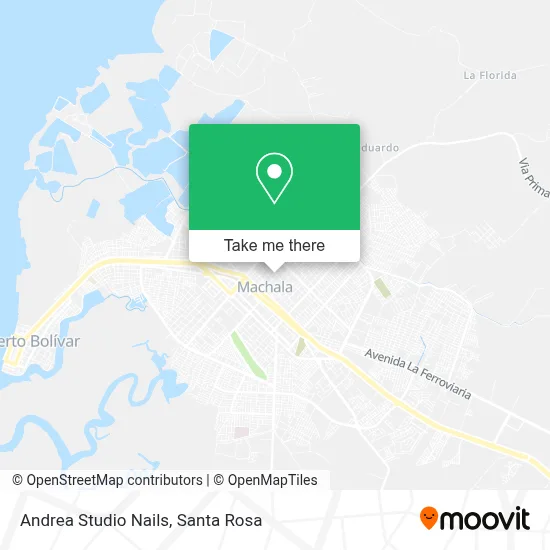 Andrea Studio Nails map