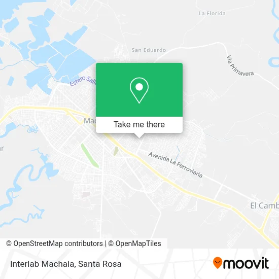 Interlab Machala map