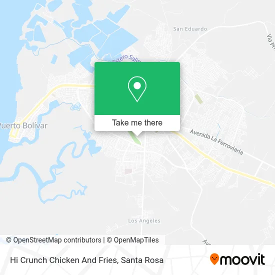 Hi Crunch Chicken And Fries map