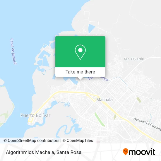 Algorithmics Machala map
