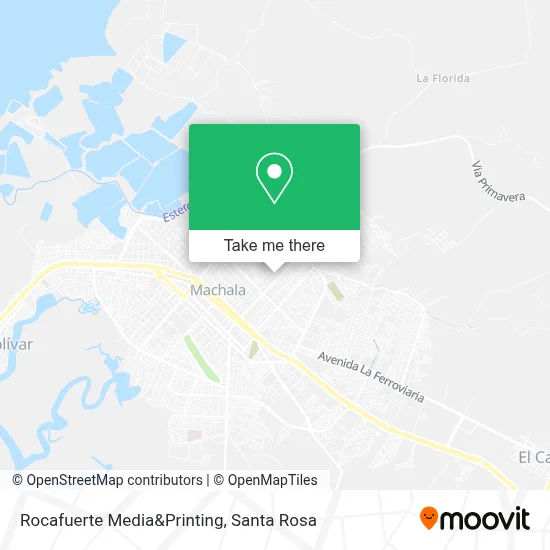 Rocafuerte Media&Printing map