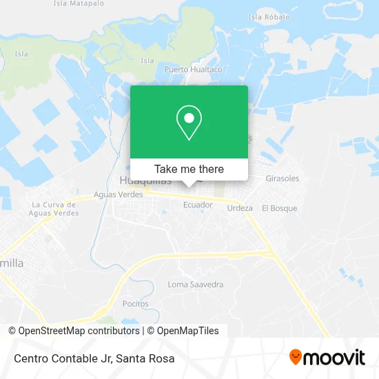 Centro Contable Jr map
