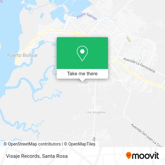 Visaje Records map