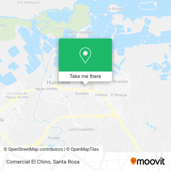Comercial El Chino map