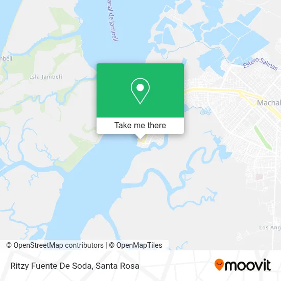 Ritzy Fuente De Soda map