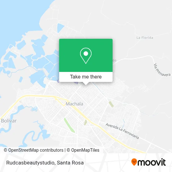 Rudcasbeautystudio map