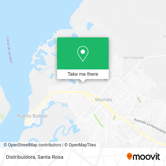 Distribuidora map