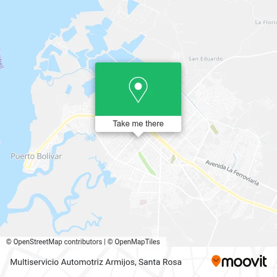 Multiservicio Automotriz Armijos map