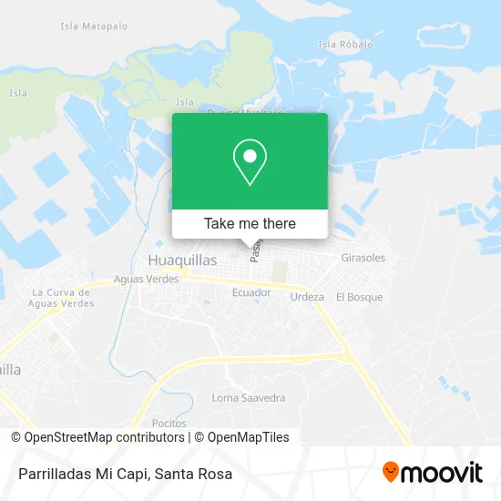 Parrilladas Mi Capi map